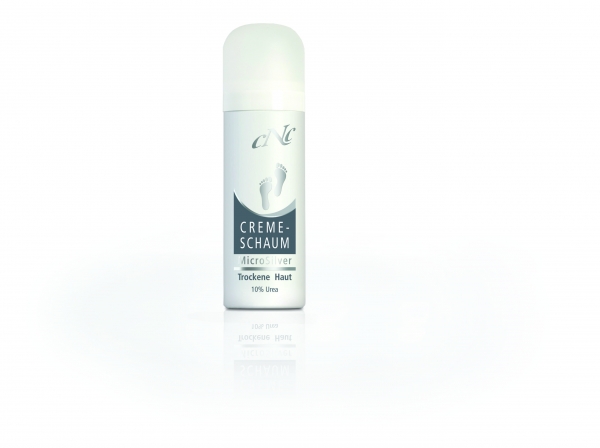 Fuß Creme-Schaum MicroSilver