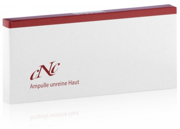 Ampulle unreine Haut