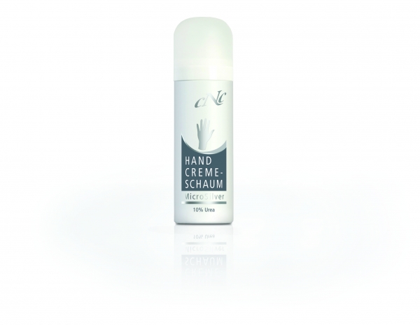 Hand Creme-Schaum Microsilver